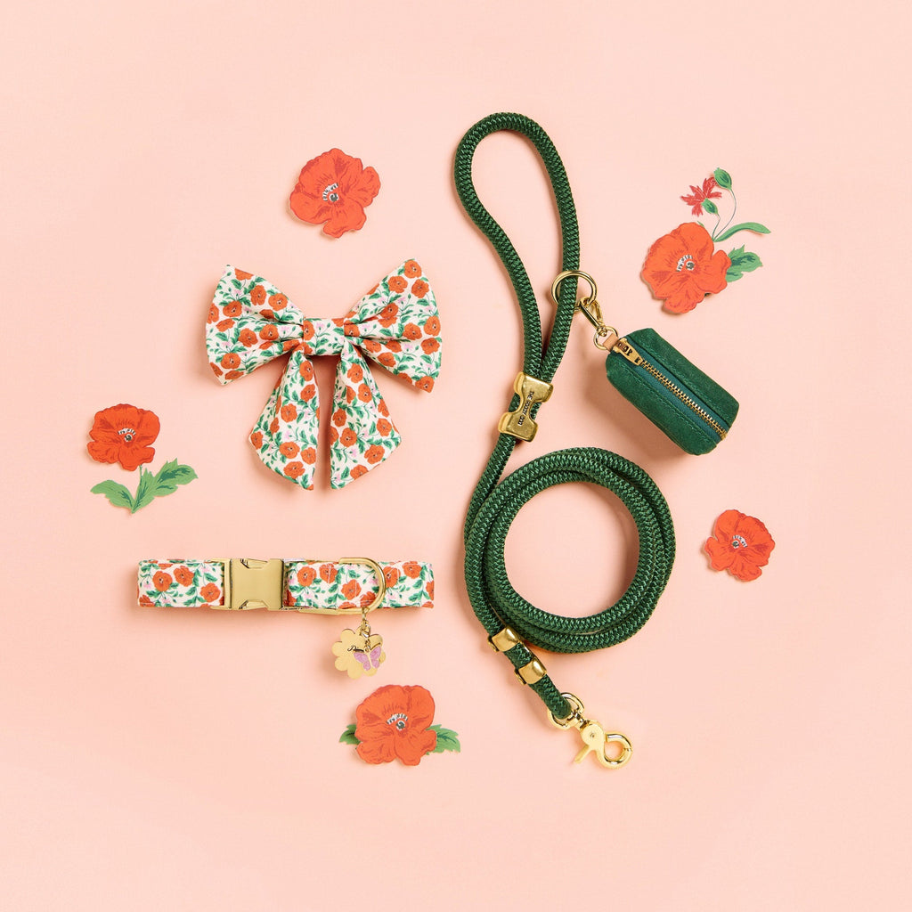 Flower Pet ID Tag