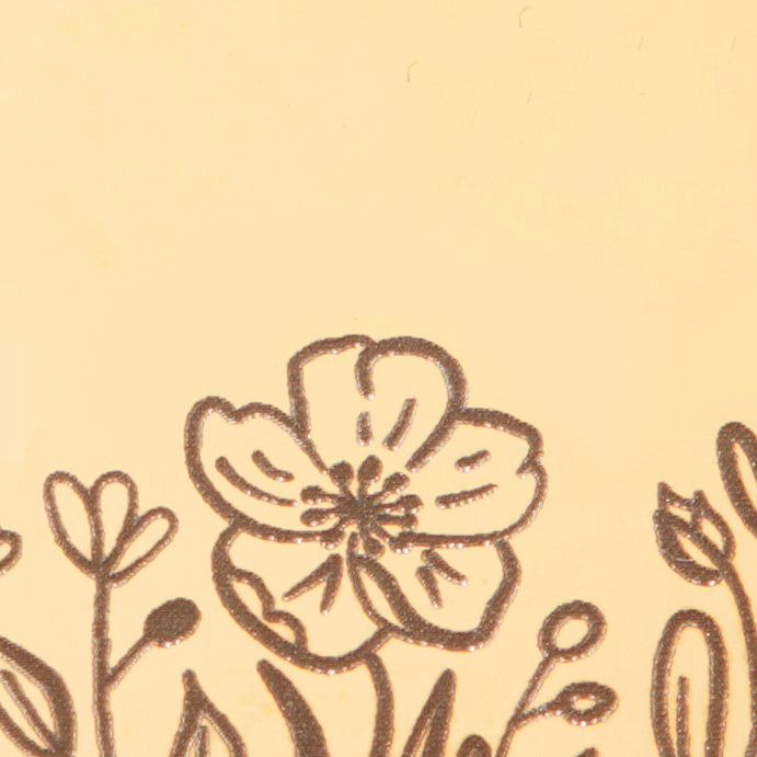 Heart Pet ID Tag: Wildflowers