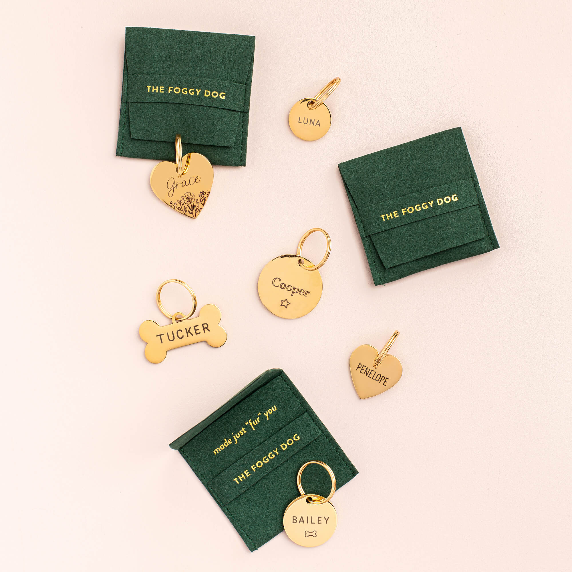 Bone Pet ID Tag